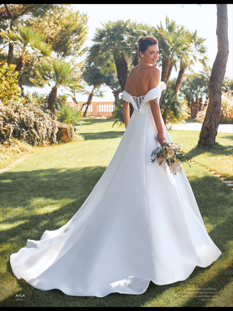pronovias a line wedding dress Pronovias ANGELITE| Fantasy Bridal Boutique